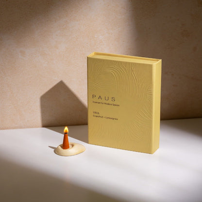 PAUS mood-enhancing incense - Grapefruit + Lemongrass
